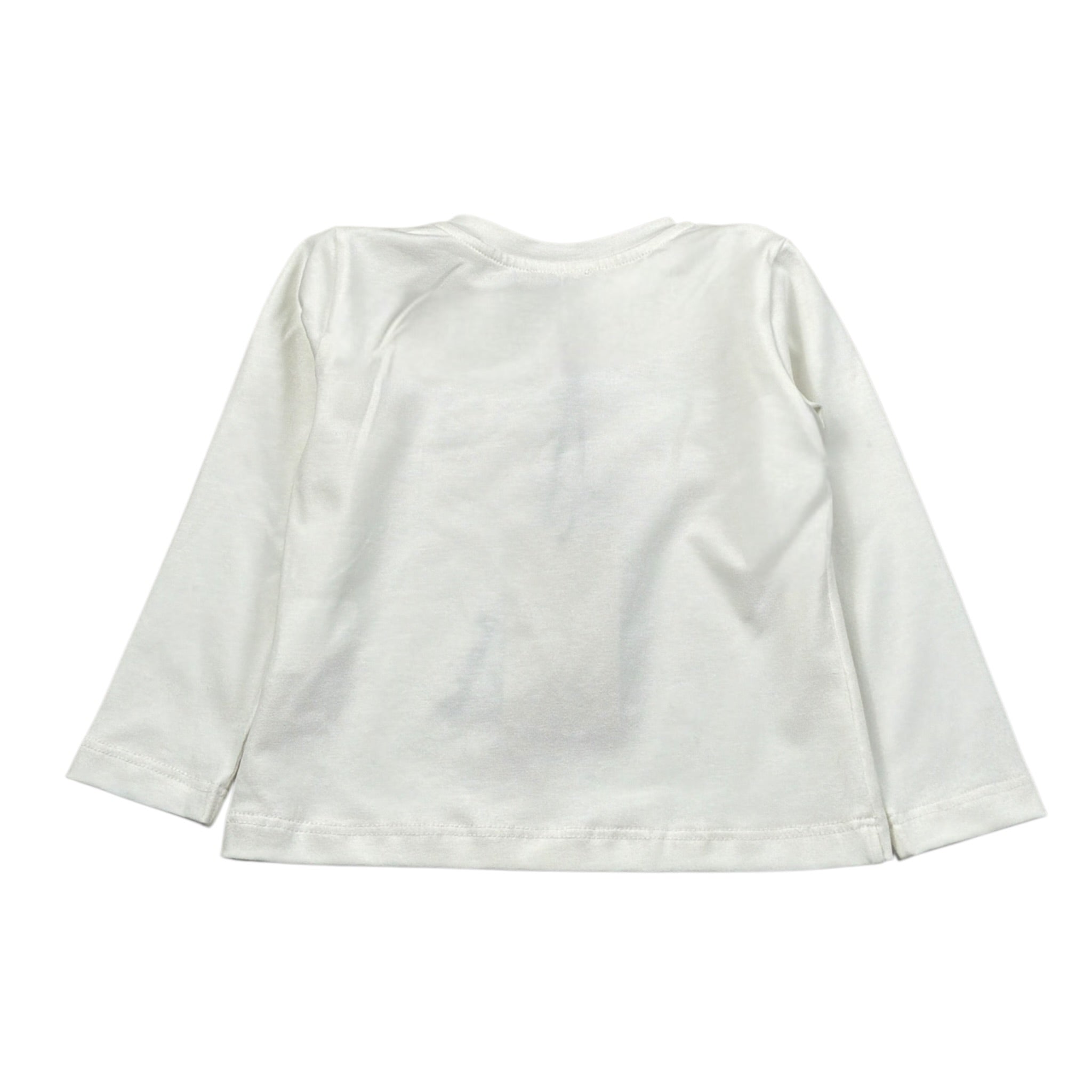 Trussardi Shirt tinta unita con Brillantini Bianco per Neonata TIA26165TS BIANCO TRUSSARDI 