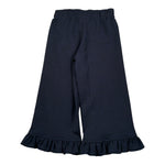 Trussardi Pantalone Modello A Palazzo tinta unita con Logo Blu per Neonata TIA2657PA BLU TRUSSARDI 