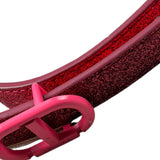 Twinset Cintura tinta unita con Logo Fuxia per Bambina 221GJ4921 FUXIA TWINSET 