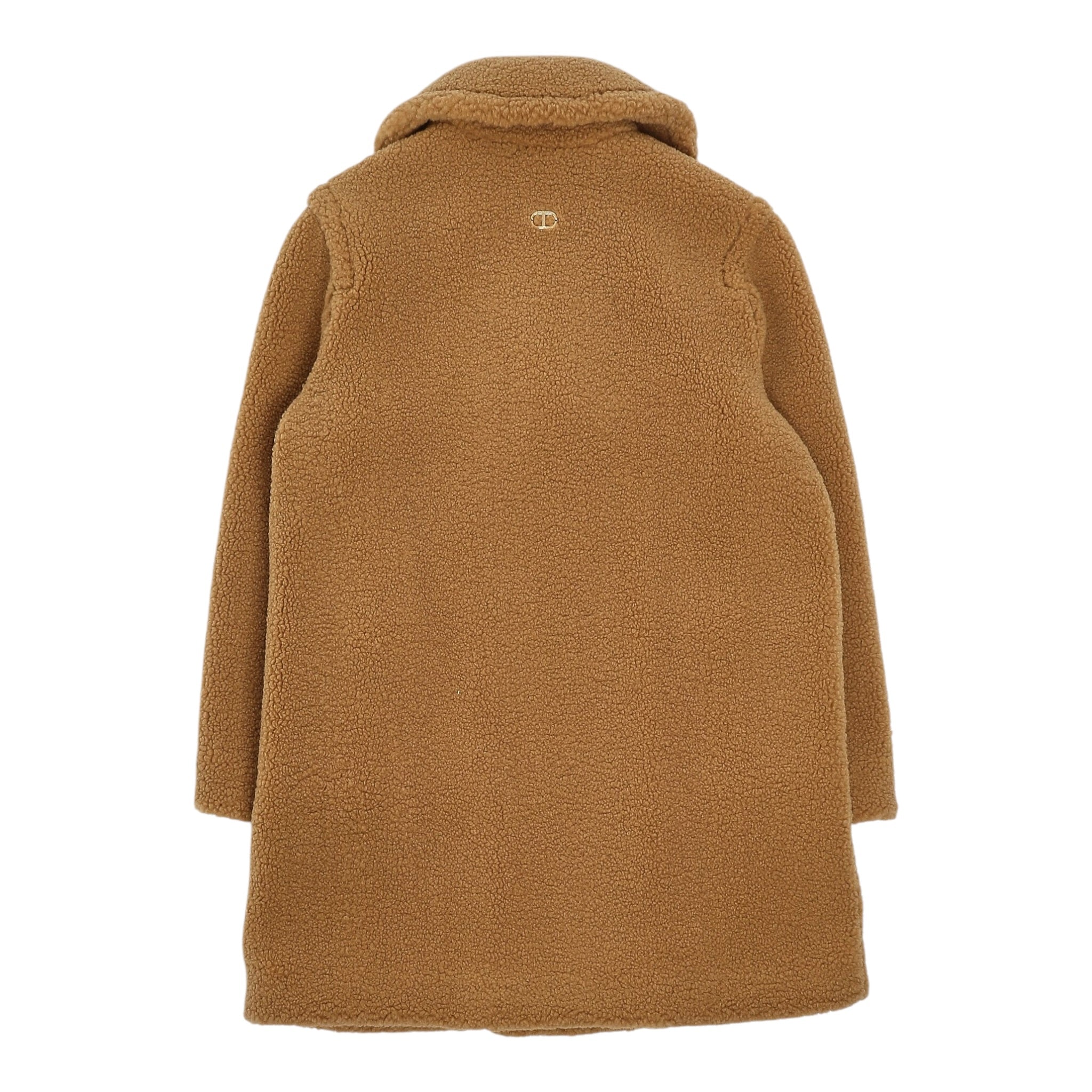 Twinset Cappotto Modello Teddy tinta unita Cammello per Bambina 241GJ2183 CAMMELLO TWINSET 