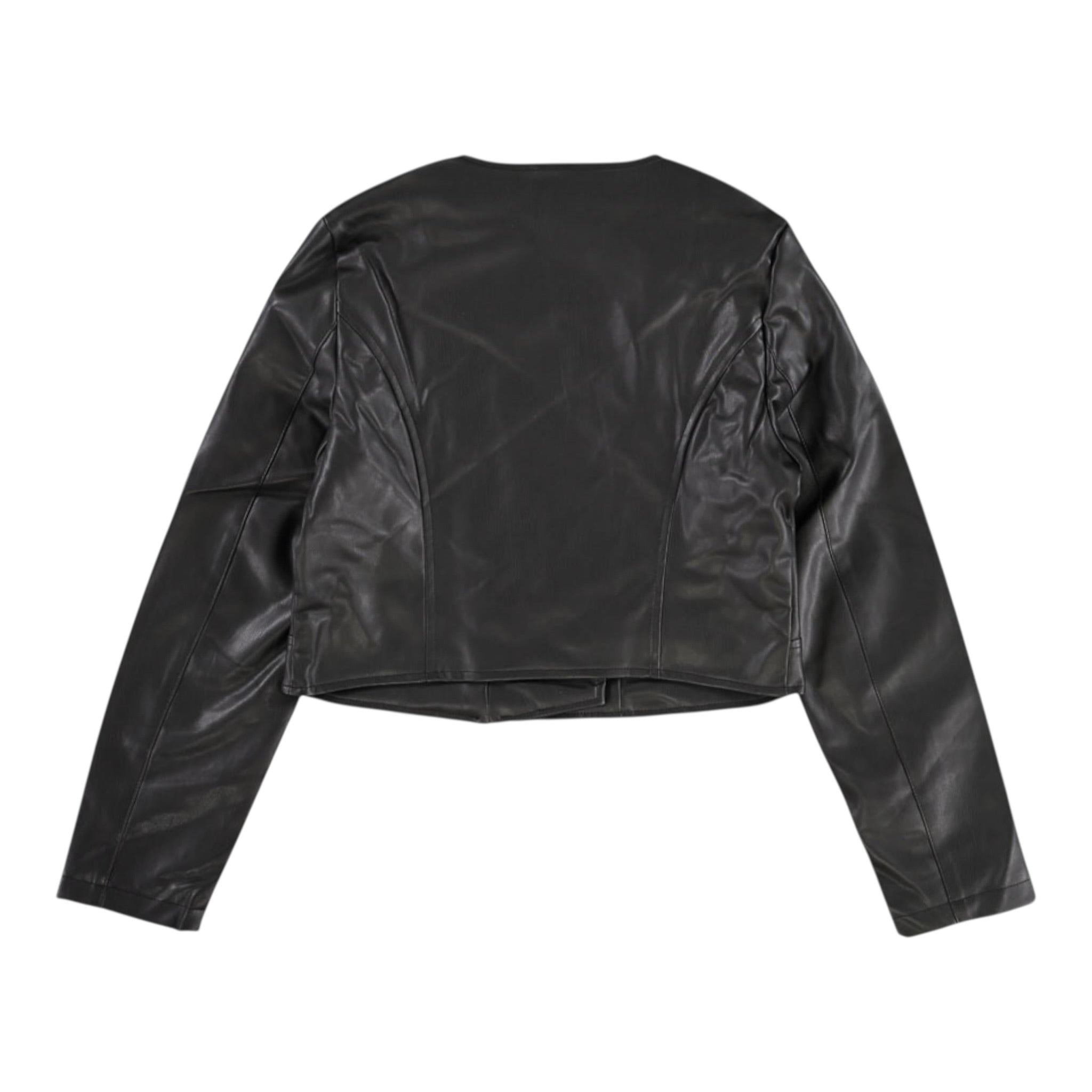 Twinset Giubbino Ecopelle tinta unita Nero per Bambina 241GJ2190 NERO TWINSET 