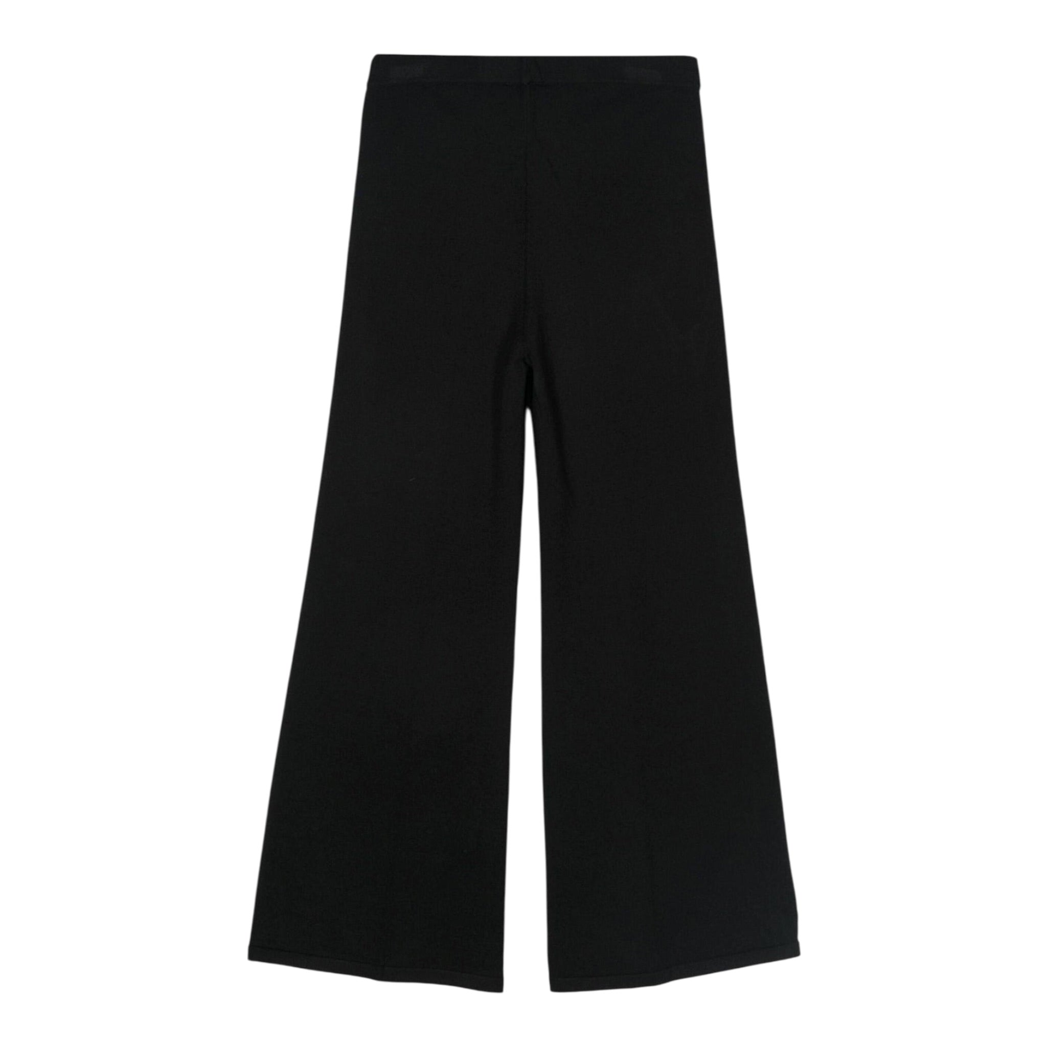 Twinset Pantalone tinta unita Modello Palazzo Nero per Bambina 241GJ3183 NERO TWINSET 