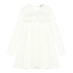 Twinset Abito Manica Lunga tinta unita Panna per Bambina 242GJ2101X PANNA TWINSET 