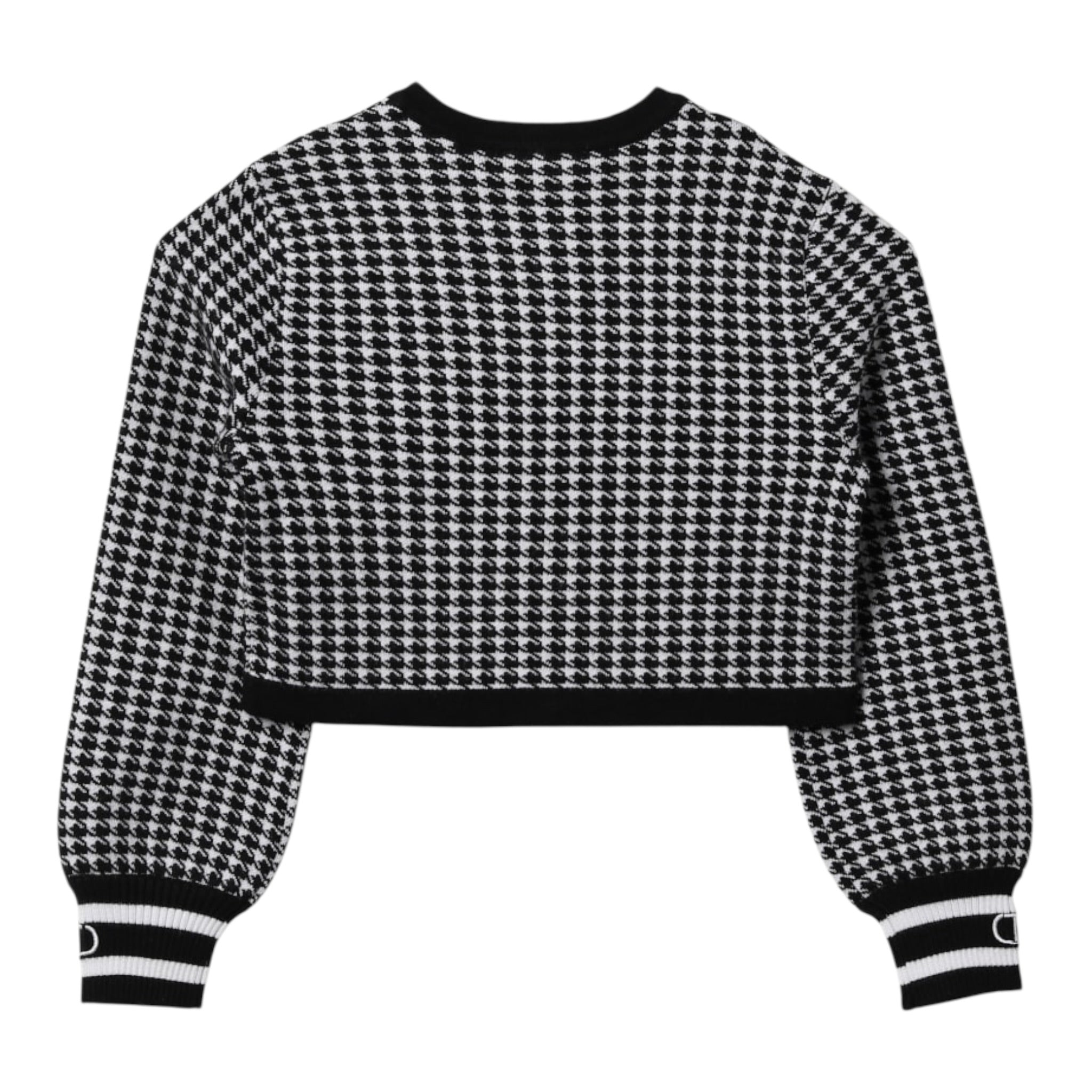 Twinset Coprispalle Bicolore con Fantasia Bianco/Nero per Bambina 242GJ3100 BIANCO/NERO TWINSET 