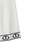 Twinset Pantalone tinta unita con Logo Bianco per Bambina 242GJ3160 BIANCO TWINSET 