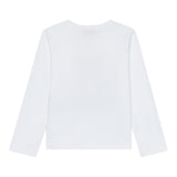 Twinset Shirt Girocollo tinta unita con Logo Bianco per Neonata 252GB2036N BIANCO TWINSET 