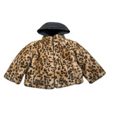 Twinset Giubbino Reversibile Pelliccia Nero/Beige per Bambina 252GB2170 NERO/BEIGE TWINSET 