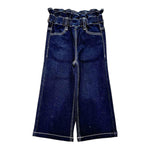 Twinset Jeans tinta unita con Elastico In Vita Blu per Bambina 252GB2230 BLU TWINSET 