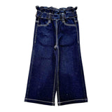 Twinset Jeans tinta unita con Elastico In Vita Blu per Bambina 252GB2230 BLU TWINSET 