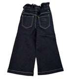 Twinset Jeans tinta unita con Elastico In Vita Blu per Bambina 252GB2230X BLU TWINSET 