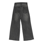 Twinset Jeans tinta unita con Bottoni Modello A Palazzo Grigio per Bambina 252GB2250X GRIGIO TWINSET 