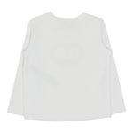 Twinset Shirt tinta unita con Stampa Bianco per Bambina 252GB2260 BIANCO TWINSET 