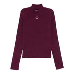 Twinset Maglia tinta unita Mezzo Collo Vinaccia per Bambina 252GB3012 VINACCIA TWINSET 