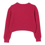 Twinset Maglia tinta unita con Stampa Fuxia per Bambina 252GB3040X FUXIA TWINSET 
