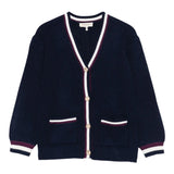 Twinset Cardigan tinta unita con Profili In Contrasto Blu per Neonata 252GB3060X BLU TWINSET 