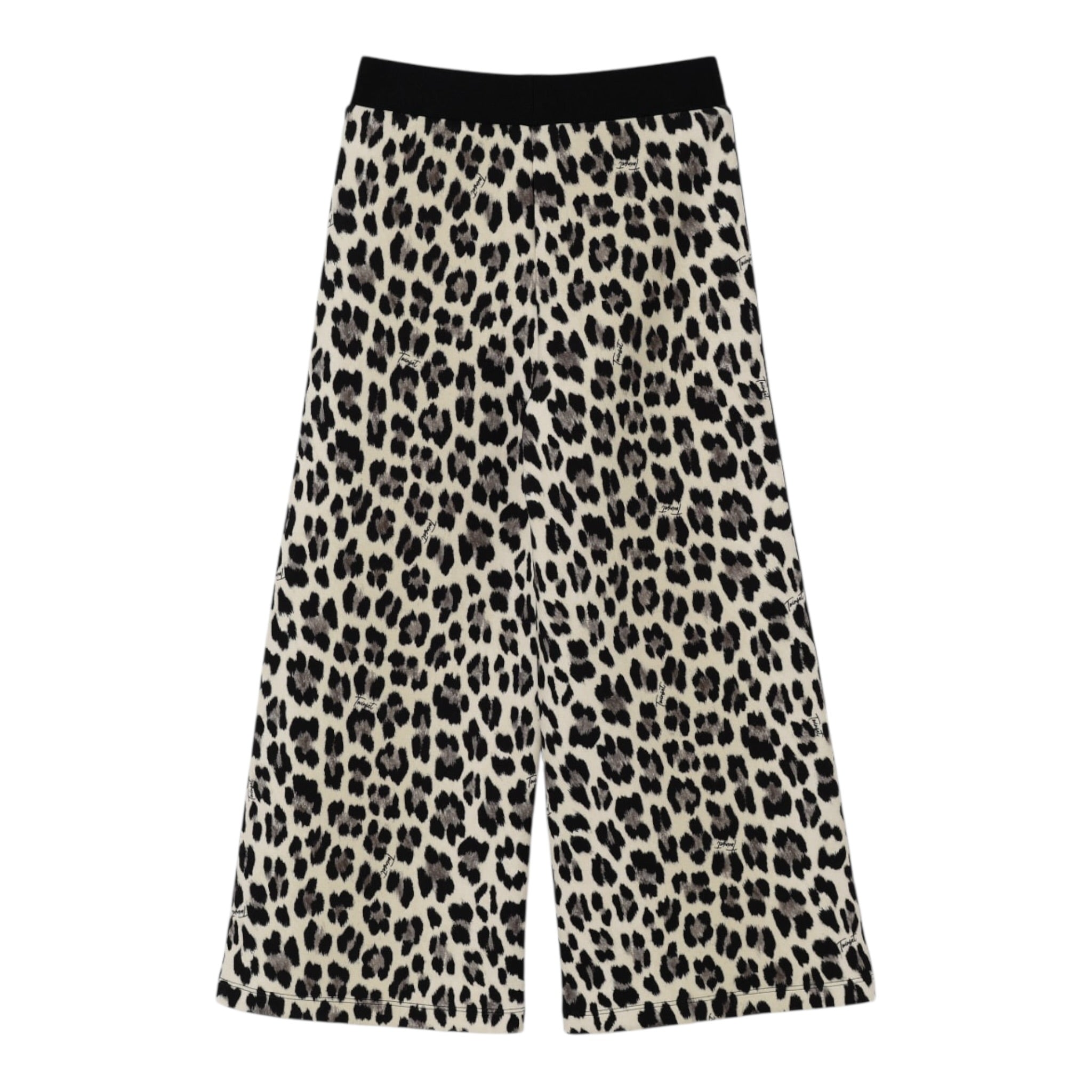 Twinset Pantalone tinta unita con Fantasia Maculata Beige per Bambina 252GJ2021 BEIGE TWINSET 