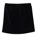 Twinset Gonna tinta unita In Velluto Nero per Bambina 252GJ2032X NERO TWINSET 