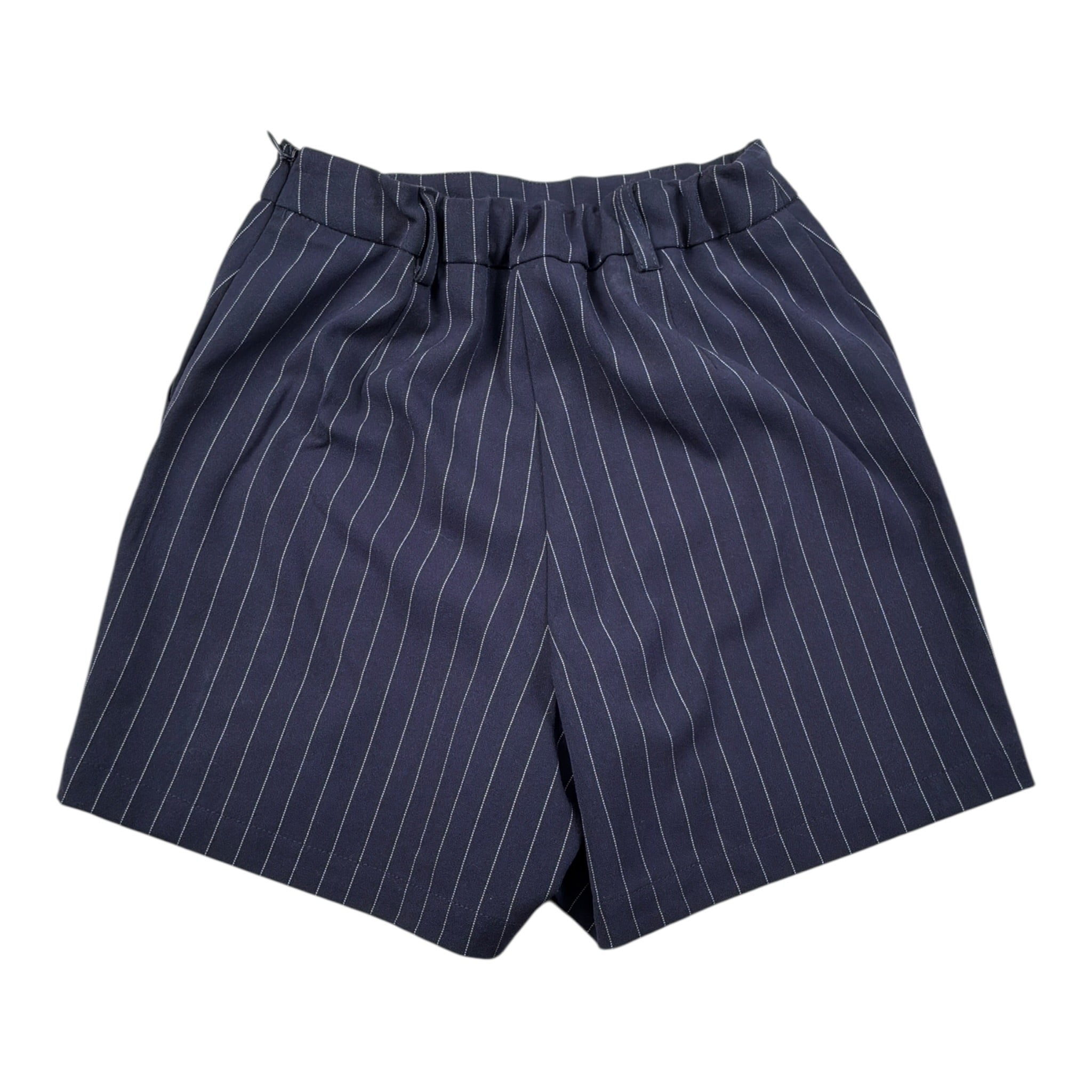 Twinset Short tinta unita con Fantasia A Righe Blu per Bambina 252GJ2041 BLU TWINSET 