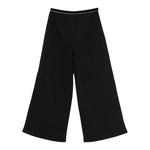 Twinset Pantalone tinta unita con Profili In Contrasto Nero per Bambina 252GJ2058 NERO TWINSET 