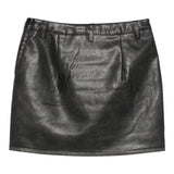 Twinset Gonna In Ecopelle tinta unita Nero per Bambina 252GJ2081 NERO TWINSET 