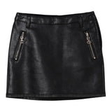 Twinset Gonna In Ecopelle tinta unita Nero per Bambina 252GJ2081X NERO TWINSET 