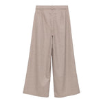 Twinset Pantalone tinta unita con Microfantasia Beige per Bambina 252GJ2104X BEIGE TWINSET 
