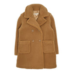 Twinset Cappotto tinta unita Doppiopetto Cammello per Bambina 252GJ2180X CAMMELLO TWINSET 