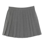 Twinset Gonna tinta unita con Logo Grigio per Bambina 252GJ2271X GRIGIO TWINSET 