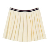 Twinset Gonna tinta unita con Logo Panna per Bambina 252GJ3034 PANNA TWINSET 