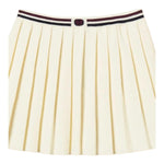 Twinset Gonna tinta unita con Logo Panna per Bambina 252GJ3034X PANNA TWINSET 