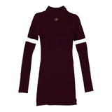Twinset Abito tinta unita con Manicotti Vinaccia per Bambina 252GJ3040 VINACCIA TWINSET 