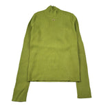 Twinset Maglia Mezzo Collo tinta unita Verde per Bambina 252GJ3042XX VERDE TWINSET 