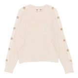Twinset Maglia tinta unita Mezzo Collo Beige per Bambina 252GJ3061XX BEIGE TWINSET 