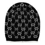 Twinset Cappello tinta unita con Loghi Nero per Bambina 252GJ501D NERO TWINSET 