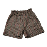 U+È Short Stampa Fantaisa con Elastico In Vita Beige per Bambina UE1956J BEIGE U+è 
