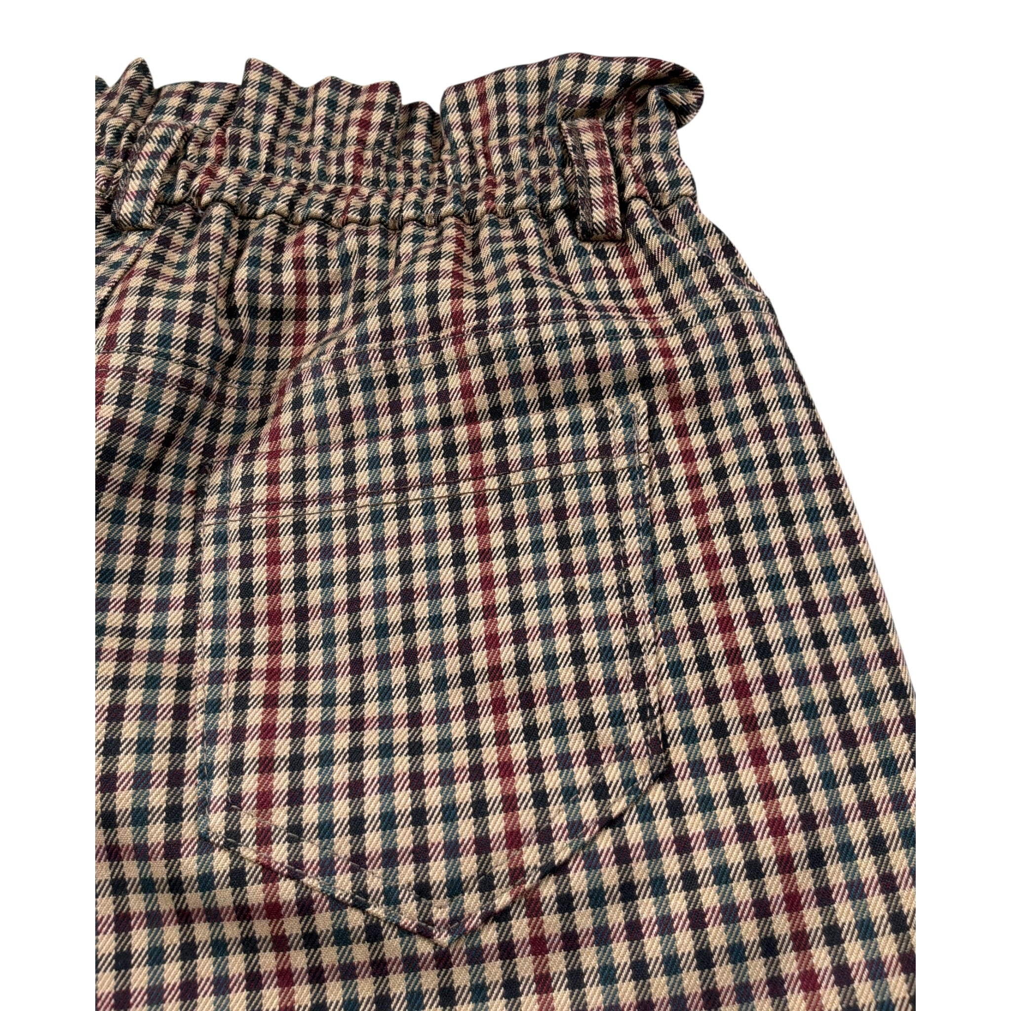 U+È Short Stampa Fantaisa con Elastico In Vita Beige per Bambina UE1956J BEIGE U+è 