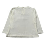 U+È Shirt Girocollo tinta unita con Stampe Panna per Neonata UE2006N PANNA U+è 