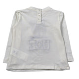 U+È Shirt Girocollo tinta unita con Stampa Panna per Neonata UE2011X PANNA U+è 
