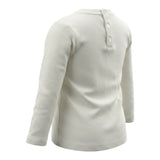 U+È Shirt tinta unita con Stampa Bianco per Bambina UE2038XX BIANCO U+è 