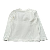 U+È Shirt tinta unita con Stampa Panna per Bambina UE2040J PANNA U+è 