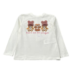U+È Shirt tinta unita con Stampa Panna per Neonata UE2040 PANNA U+è 