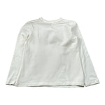 U+È Shirt tinta unita con Stampa Panna per Neonata UE2040 PANNA U+è 