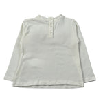 U+È Shirt tinta unita con Stampa Panna per Neonata UE2040X PANNA U+è 