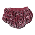 U+È Coulotte tinta unita con Paillettes Rosa per Neonata UE2113XN ROSA U+è 