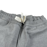 U+È Pantalone tinta unita con Elastico In Vita Grigio per Bambino UEM0467 GRIGIO U+è 