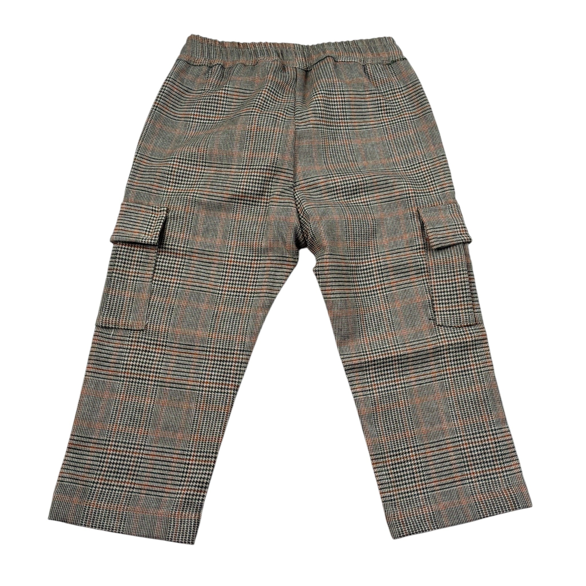U+È Pantalone tinta unita con Elastico In Vita Beige per Bambino UEM0468JX BEIGE U+è 