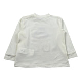 U+È Shirt Girocollo tinta unita con Stampa Panna per Neonato UEM0638 PANNA U+è 