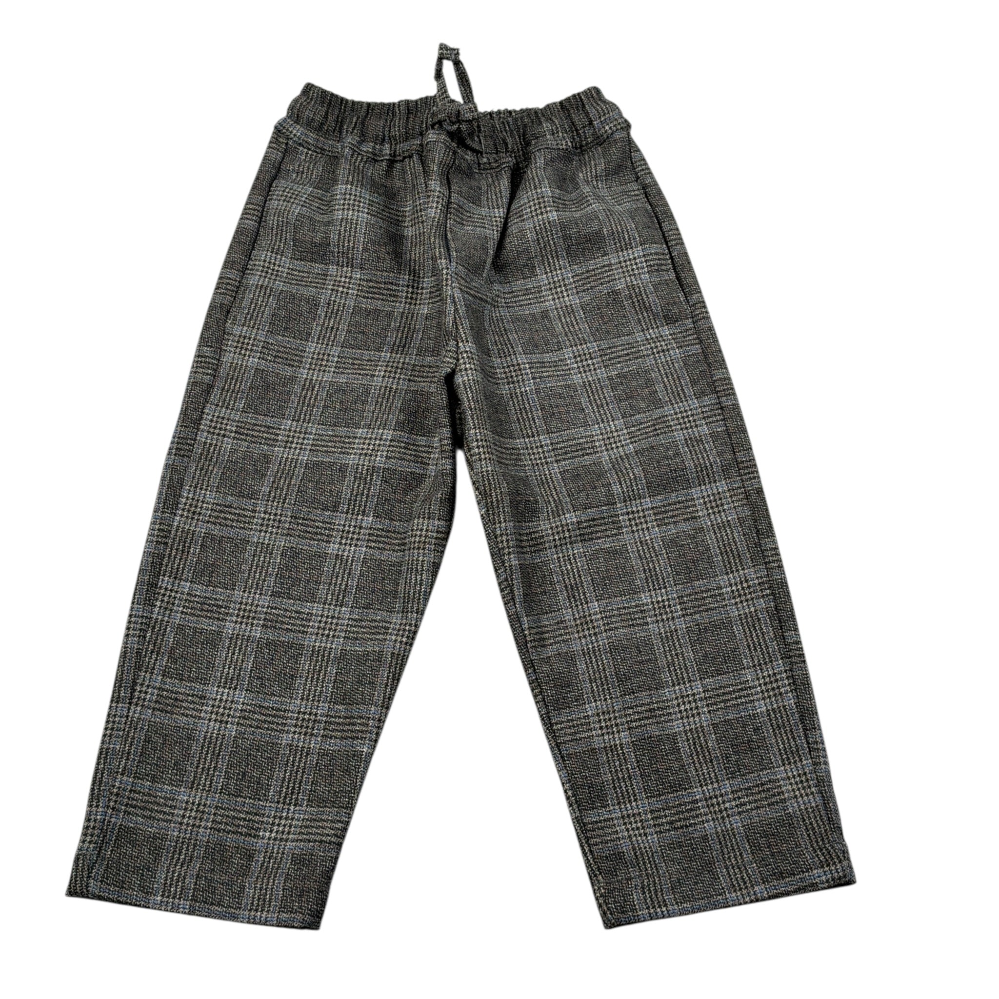 U+È Pantalone Tinta Jnita con Elastico In Vita Grigio per Bambino UEM0662 GRIGIO U+è 