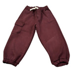 U+È Pantalone tinta unita con Elastico In Vita Bordeaux per Bambino UEM0671 BORDEAUX U+è 