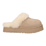 Ugg Ciabatte tinta unita con Pelliccia Beige per Bambina K1171199K BEIGE UGG 